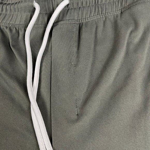 Free FWD women joggers tapered leg drawstring gray size large - Picture 7 of 10